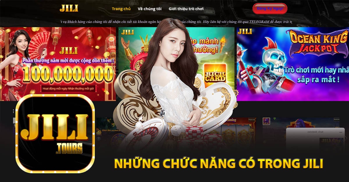 Những Chức Năng Có Trong Jili