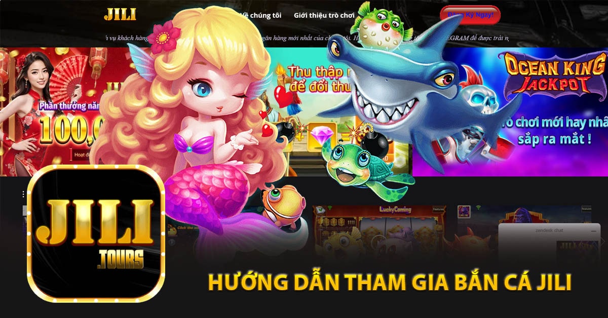 Hướng dẫn tham gia Bắn Cá